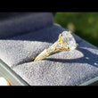 Load and play video in Gallery viewer, Gabriel &amp; Co. &quot;Chelsea&quot; Oval Cut Diamond Engagement Ring
