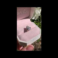 Load and play video in Gallery viewer, Kirk Kara &quot;Carmella&quot; Pear Cut Halo Diamond Engagement Ring

