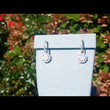 Load and play video in Gallery viewer, Simon G. Halo Dangle Drop Diamond Earrings
