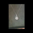 Load and play video in Gallery viewer, Simon G. Round Halo Diamond Cluster Pendant with &quot;Simon Set&quot; Diamonds
