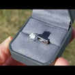 Load and play video in Gallery viewer, Noam Carver Round Cut Twist Diamond Engagement Ring
