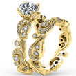 Load image into Gallery viewer, Kirk Kara &quot;Angelique&quot; Scroll Work Diamond Wedding Band
