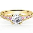 Load image into Gallery viewer, Kirk Kara &quot;Stella&quot; Pink Sapphire and Diamond Engagement Ring
