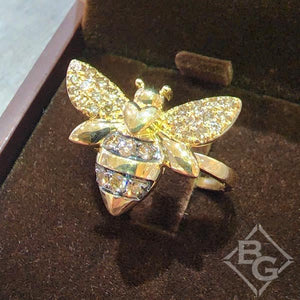 Le Vian Bee Positive Chocolate Diamond Bumblebee Ring