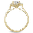 Load image into Gallery viewer, Noam Carver Compass Set Halo Round Cut Engagement Ring
