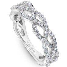 Load image into Gallery viewer, Noam Carver Interwoven Twist Diamond Stackable Band
