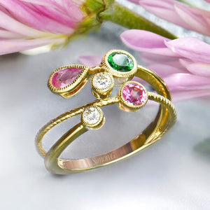 Simon G. "Modern Enchantment" Mutli-Color Gemstone Ring