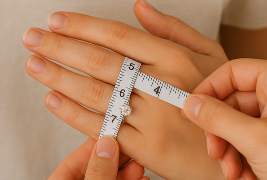 How To Measure Ring Size For Your Diamond Engagement Ring