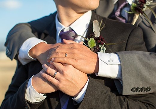 What is the difference between a wedding band and an engagement ring?