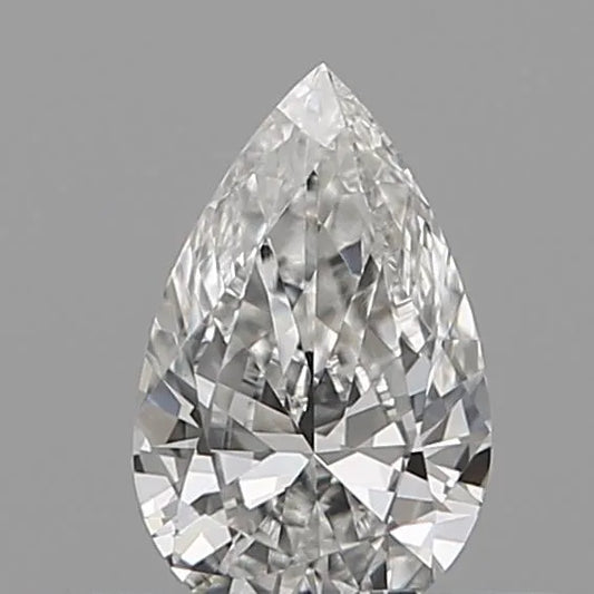 0.07ct Pear Natural Diamond (Colour D, Clarity VS1, Cut VG, IGI Certified)