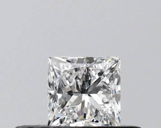 0.34ct Princess Lab Grown Diamond (Colour D, Clarity VVS1, IGI Certified)