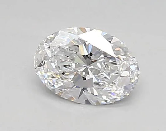 0.38ct Oval Lab Grown Diamond (Colour D, Clarity FL, IGI Certified)