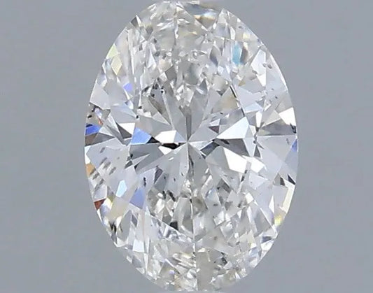 0.50ct Oval Lab Grown Diamond (Colour E, Clarity SI1, IGI Certified)