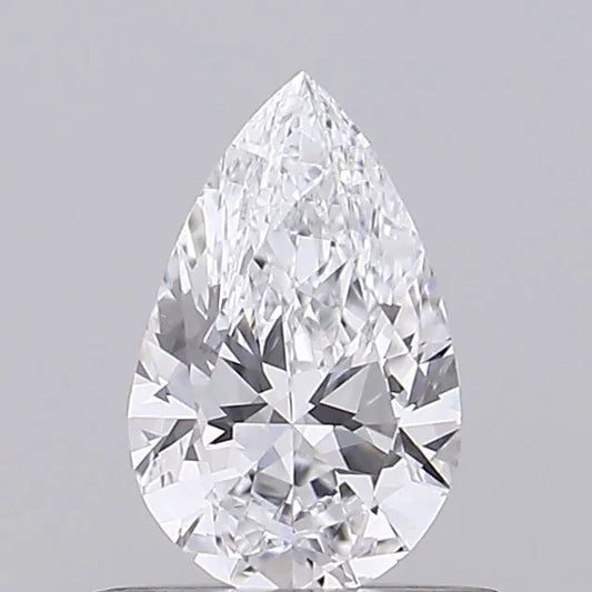 0.50ct Pear Natural Diamond (Colour D, Clarity VVS1, GIA Certified)