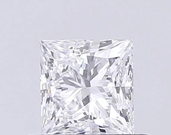0.54ct Princess Lab Grown Diamond (Colour D, Clarity VS1, IGI Certified)