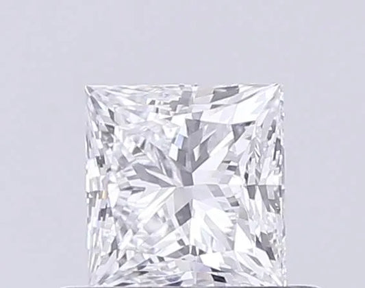 0.54ct Princess Lab Grown Diamond (Colour D, Clarity VS1, IGI Certified)