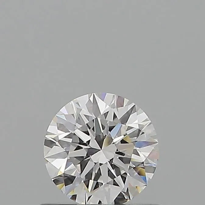 0.61ct Round Natural Diamond (Colour E, Clarity IF, Cut EX, GIA Certified)