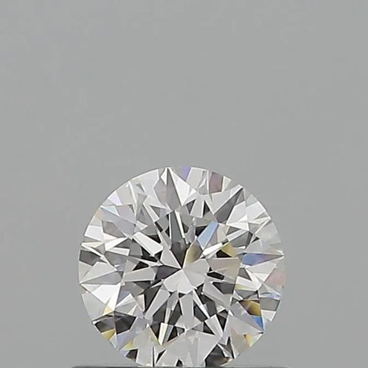 0.61ct Round Natural Diamond (Colour E, Clarity IF, Cut EX, GIA Certified)