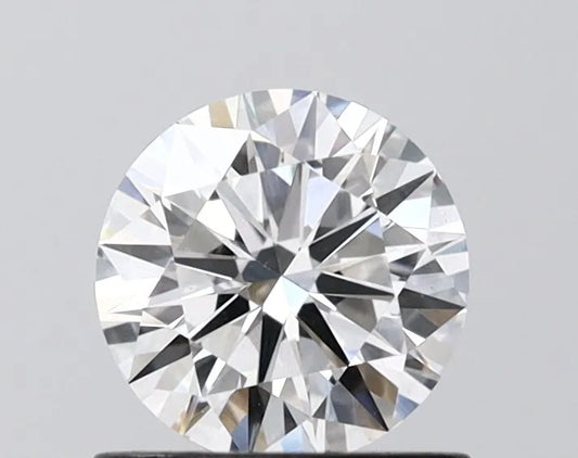 0.74ct Round Lab Grown Diamond (Colour E, Clarity SI1, Cut EX, IGI Certified)