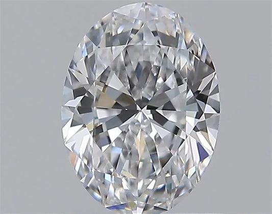 0.80ct Oval Natural Diamond (Colour D, Clarity VS1, Cut EX, GIA Certified)