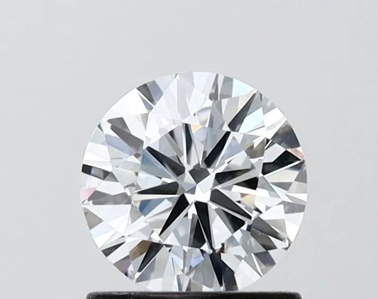 0.90ct Round Lab Grown Diamond (Colour G, Clarity VVS2, Cut VG, IGI Certified)