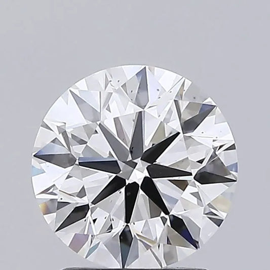 2.00ct Round Lab Grown Diamond (Colour F, Clarity SI1, Cut EX, IGI Certified)