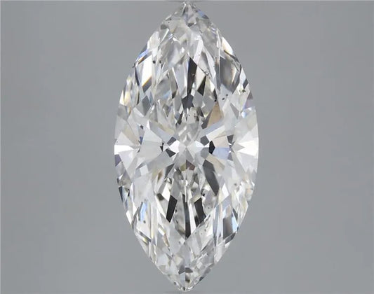 3.02ct Marquise Lab Grown Diamond (Colour F, Clarity SI1, IGI Certified)
