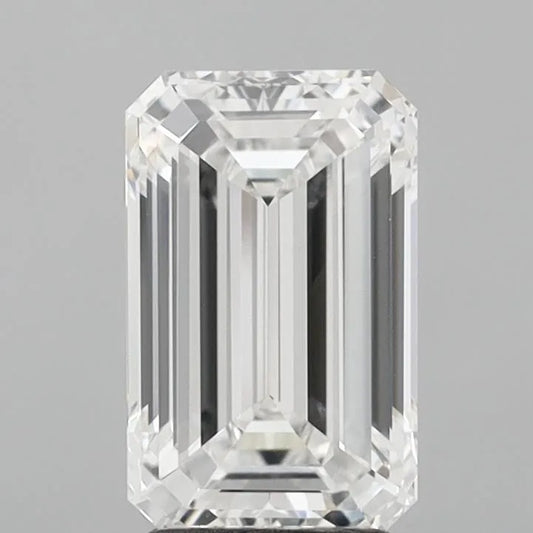 3.00ct Emerald Lab Grown Diamond (Colour E, Clarity VVS2, IGI Certified)