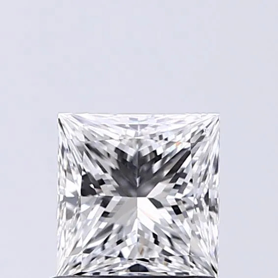 1.01ct Princess Lab Grown Diamond (Colour D, Clarity VS1, IGI Certified)
