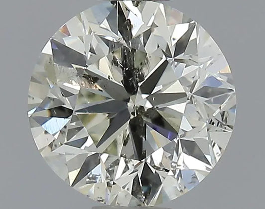 1.01ct Round Natural Diamond (Colour M, Clarity I1, Cut GD, GIA Certified)