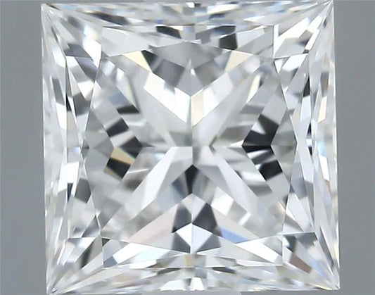 1.14ct Princess Natural Diamond (Colour E, Clarity VS1, GIA Certified)