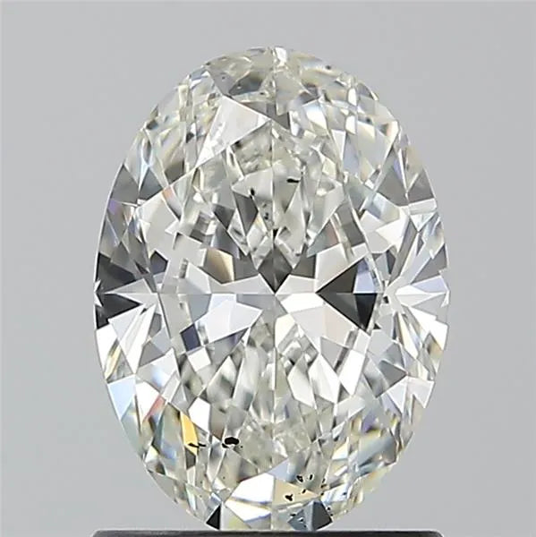 1.20ct Oval Natural Diamond (Colour I, Clarity SI1, GIA Certified)