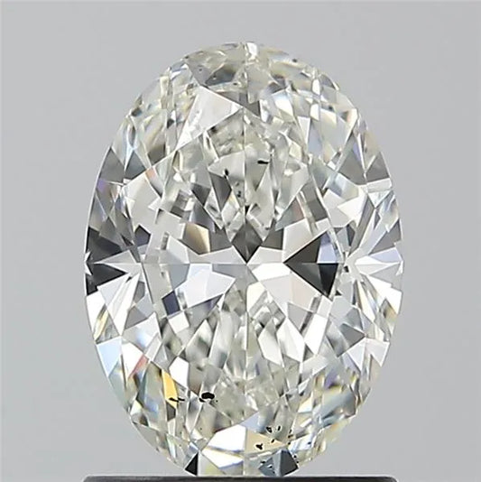 1.20ct Oval Natural Diamond (Colour I, Clarity SI1, GIA Certified)