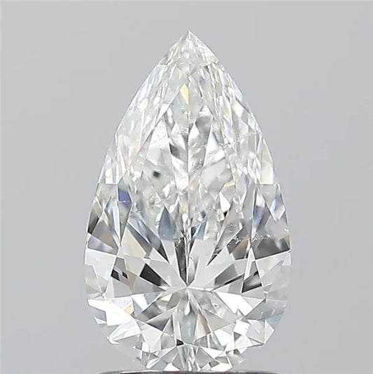 1.30ct Pear Natural Diamond (Colour F, Clarity SI2, GIA Certified)