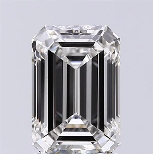 1.50ct Emerald Lab Grown Diamond (Colour G, Clarity VS1, IGI Certified)