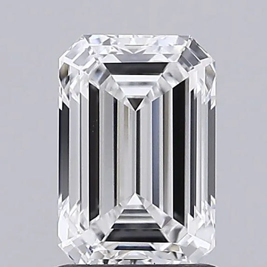 1.51ct Emerald Lab Grown Diamond (Colour E, Clarity VVS1, IGI Certified)