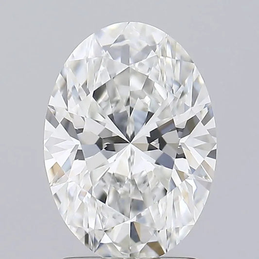 1.57ct Oval Lab Grown Diamond (Colour E, Clarity VS2, IGI Certified)