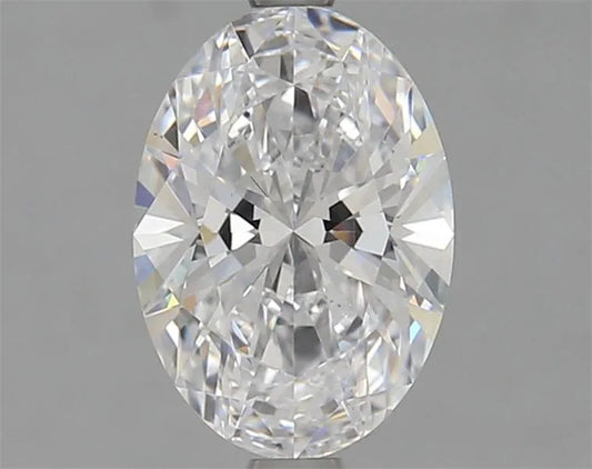 1.62ct Oval Lab Grown Diamond (Colour D, Clarity VS1, IGI Certified)