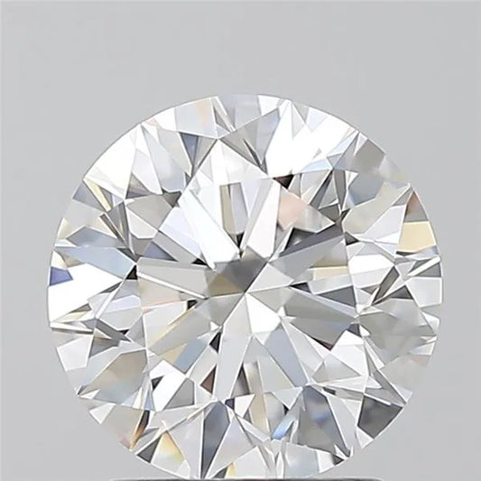 1.80ct Round Natural Diamond (Colour D, Clarity FL, Cut EX, GIA Certified)