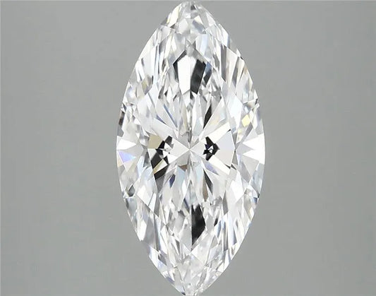 1.86ct Marquise Lab Grown Diamond (Colour D, Clarity VVS2, IGI Certified)