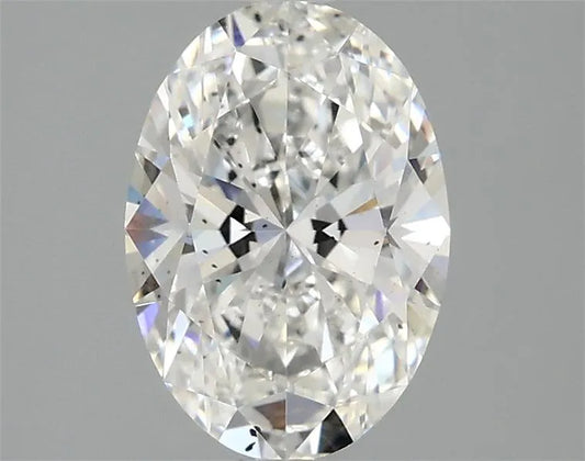 1.71ct Oval Lab Grown Diamond (Colour F, Clarity SI1, IGI Certified)
