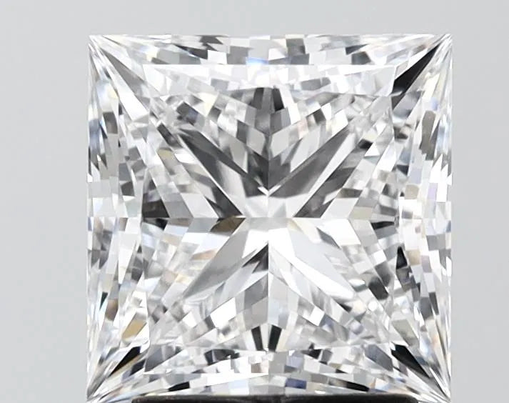 2.62ct Princess Lab Grown Diamond (Colour D, Clarity VVS2, IGI Certified)