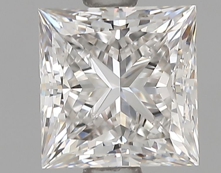 1458526123- 1.23 ct princess GIA certified Loose diamond, H color | VS1 clarity