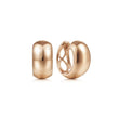 Load image into Gallery viewer, Gabriel &amp; Co. Wide Smooth High Polished Huggie Earrings

