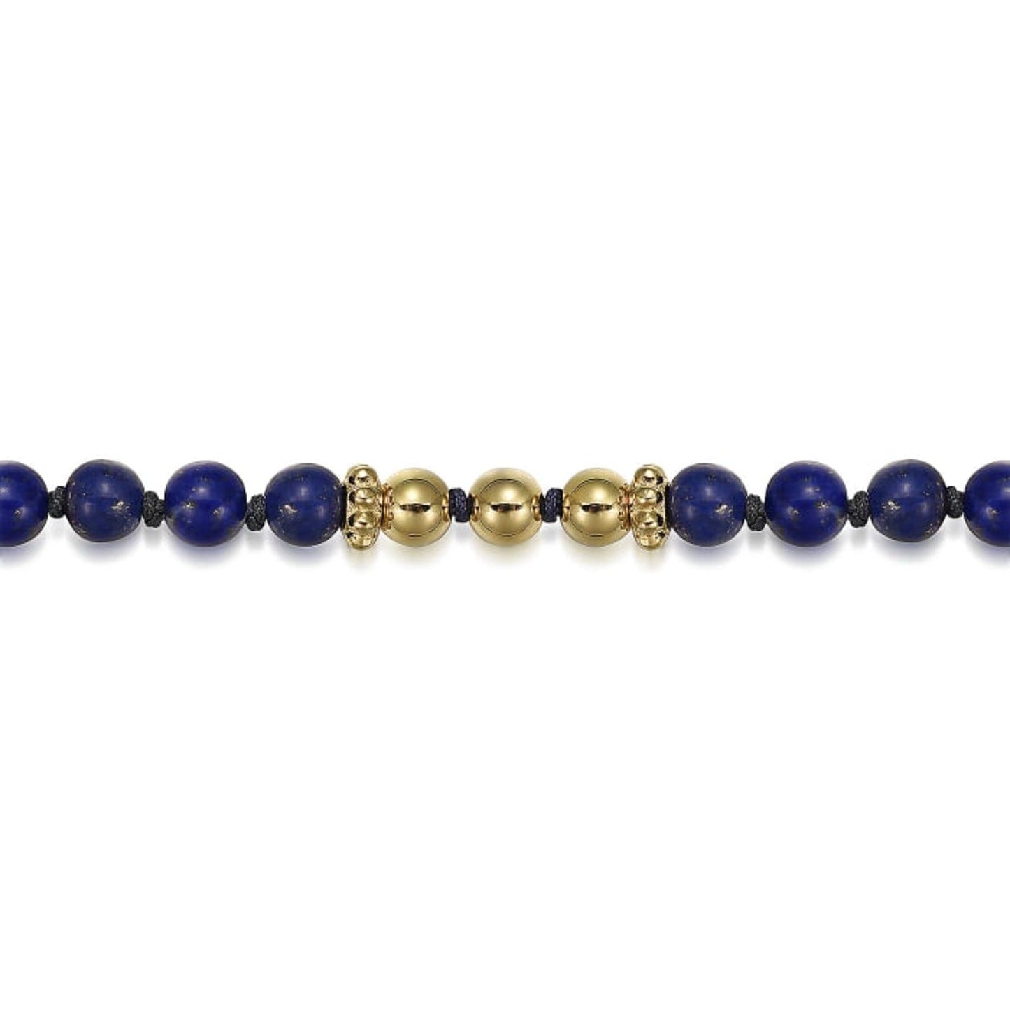 Gabriel & Co. Gold Beaded Gemstone Bracelet