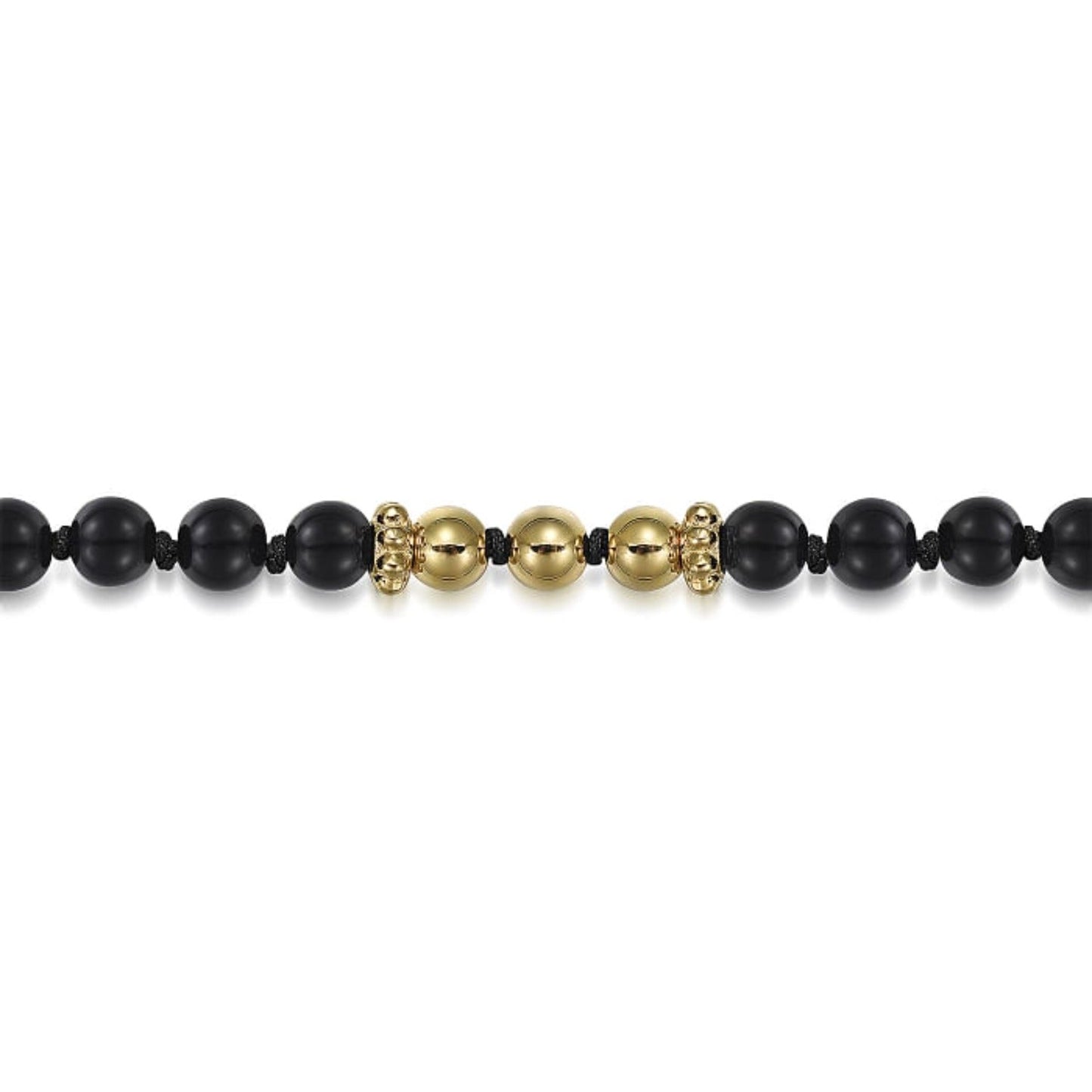 Gabriel & Co. Gold Beaded Gemstone Bracelet