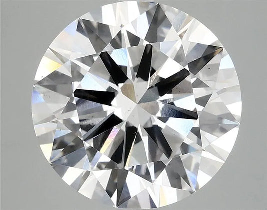 5.03ct Round Lab Grown Diamond (Colour F, Clarity VS2, Cut EX, IGI Certified)