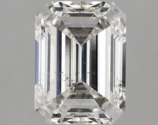 2.32ct Emerald Lab Grown Diamond (Colour G, Clarity SI2, IGI Certified)