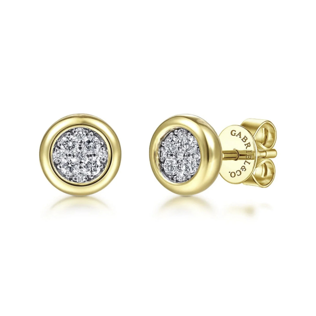 Diamond Cluster Earrings