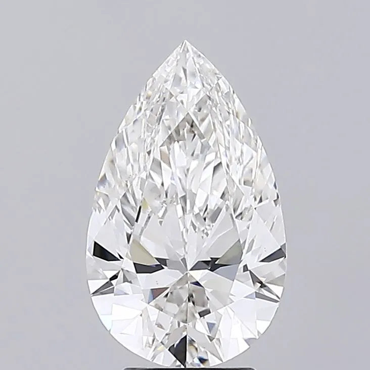 3.59ct Pear Lab Grown Diamond (Colour G, Clarity VS1, IGI Certified)